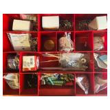 Assorted Electrical and Connector Supplies with Cables and PFM Integrators Organizer
