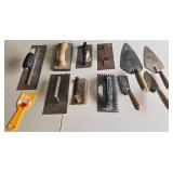 Assorted Masonry Hand Tools Collection