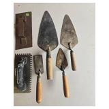 Assorted Masonry Hand Tools Collection