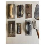 Assorted Masonry Hand Tools Collection