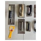 Assorted Masonry Hand Tools Collection