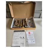 Tuscany Jensen Double Handle Roman Tub Faucet with Hand Held Sprayer