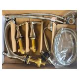 Tuscany Jensen Double Handle Roman Tub Faucet with Hand Held Sprayer