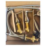 Tuscany Jensen Double Handle Roman Tub Faucet with Hand Held Sprayer