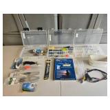 Lot of Fishing Lures and Accessories with Guide