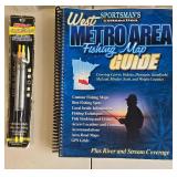 Lot of Fishing Lures and Accessories with Guide