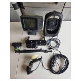 Humminbird 400TX Fish Finder with Mounting Hardware and Cables