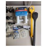 Lot of Assorted Tools, Hardware, and Marine Accessories