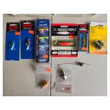 Assorted Fishing Lures with Plano Tackle Box
