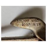 Vintage Roloff Mfg Corp Double Prong Hook