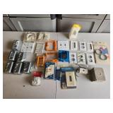 Assorted Lot of Electrical Boxes and Wall Plates