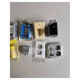 Assorted Electrical Components and Fittings Lot