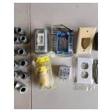 Assorted Electrical Components and Fittings Lot