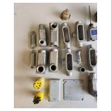 Assorted Electrical Conduits and Connectors Lot