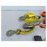 Lot of Heavy Duty Ratchet Straps