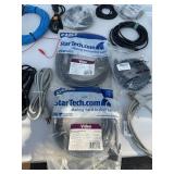 Assorted Lot of Computer and Video Cables