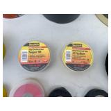 Assorted Adhesive Tape Lot - Electrical, Duct, and More