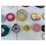 Assorted Adhesive Tape Lot - Electrical, Duct, and More