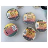Assorted Adhesive Tape Lot - Electrical, Duct, and More