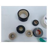 Assorted Adhesive Tape Lot - Electrical, Duct, and More