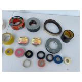 Assorted Adhesive Tape Lot - Electrical, Duct, and More