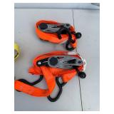 Lot of Heavy Duty Ratchet Straps