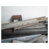 Assorted Metal Scrap and Bars Lot