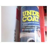 Lot of Automotive Rubberized Undercoating Spray Cans
