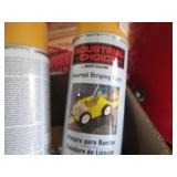 Lot of 8 Industrial Choice by Rust-Oleum Inverted Striping Paint - Yellow