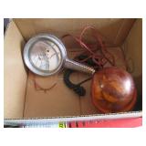 Automotive Work Light and Amber Emergency Beacon
