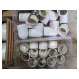 Assorted PVC Fittings and Valves Lot