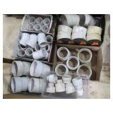 Assorted PVC Pipe Fittings