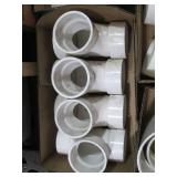 Lot of Assorted PVC Plumbing Fittings