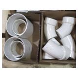 Lot of Assorted PVC Plumbing Fittings