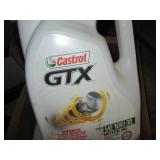 Lot of Motor Oil - Castrol GTX and Shell FormulaShell SAE 10W-30