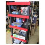 Heavy Duty Plastic Shelving Unit
