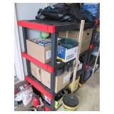 Heavy-Duty Plastic Storage Shelving Unit