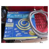 Assorted Plumbing Supplies Lot Including BrassCraft Range & Dryer Gas Installation Kit