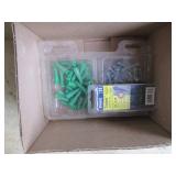Assorted Hardware in Metal Storage Cabinet with Drawers