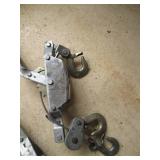 Lot of 2 Vintage Manual Come Along Cable Pullers
