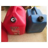 Lot of 5 Gasoline and Utility Containers