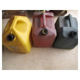Set of 3 Fuel Containers â 5 Gallon Diesel & Gasoline