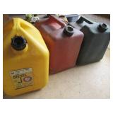 Set of 3 Fuel Containers â 5 Gallon Diesel & Gasoline