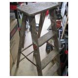 Vintage Wooden Step Ladder