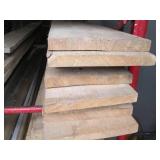 Lot of Rough Sawn Oak Lumber Planks