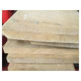 Unfinished Rough Cut Lumber Planks
