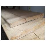 Stack of Unfinished Wood Planks