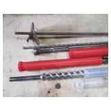 Lot of Industrial Drill Bits and Accessories