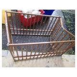 Wooden Pet Playpen with Folding Panels