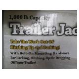 1,000 lb Capacity Trailer Jack with Swivel Wheel